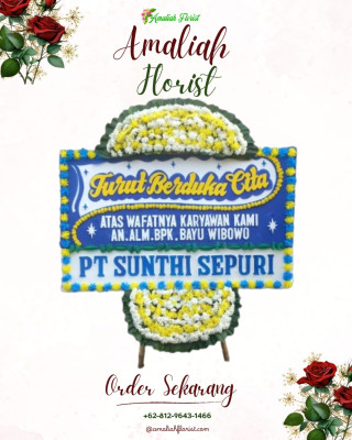 Papan Bunga Duka di Nias Selatan