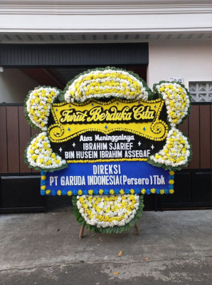 Papan Bunga Duka di Nias Selatan